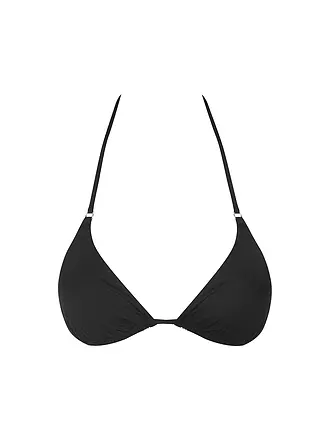 MRS & HUGS | Top bikini a triangolo da donna | schwarz